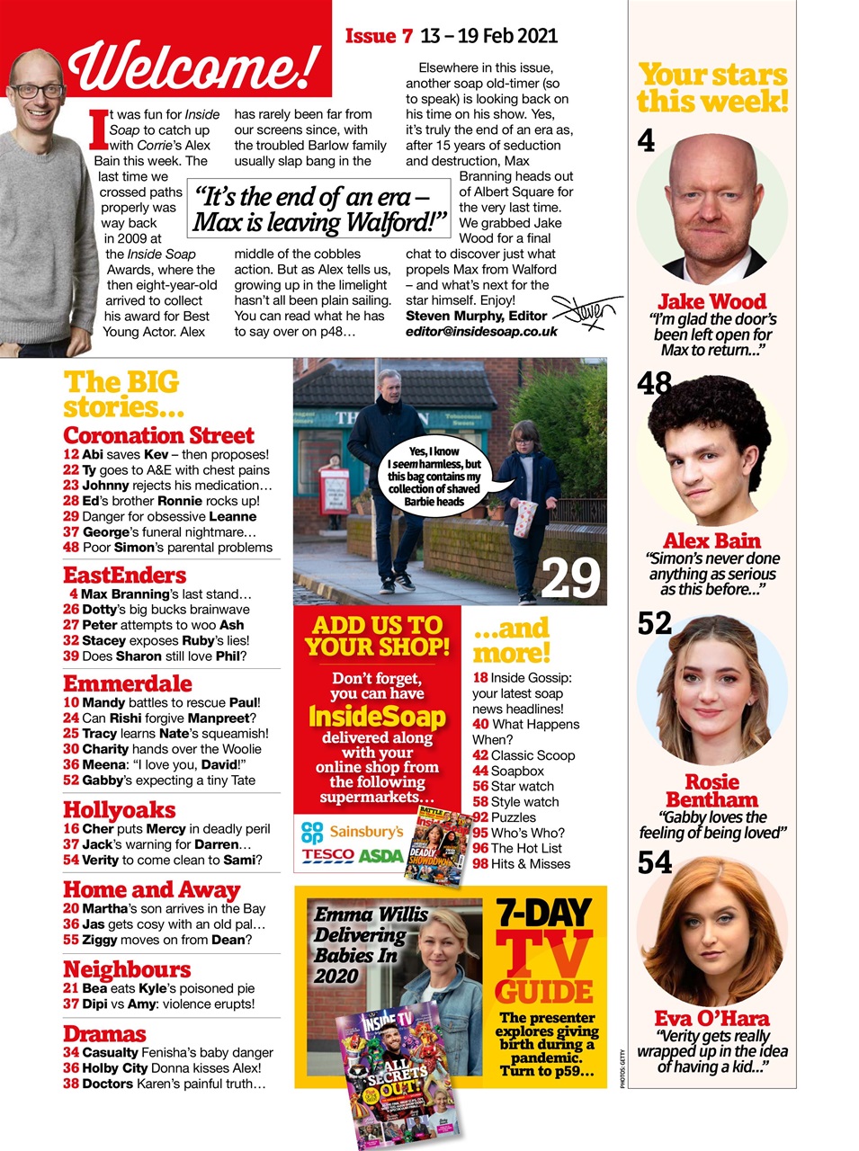 Inside Soap Preview Pages