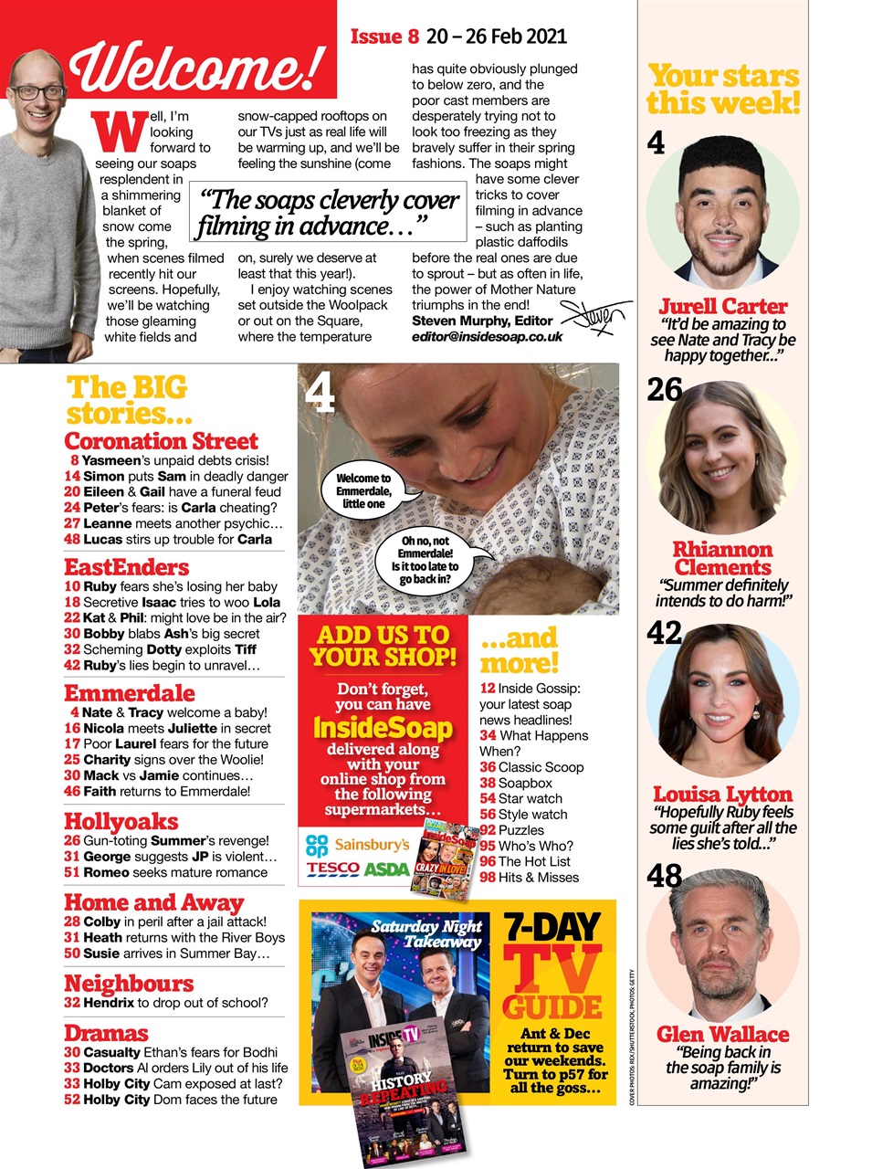 Inside Soap Preview Pages