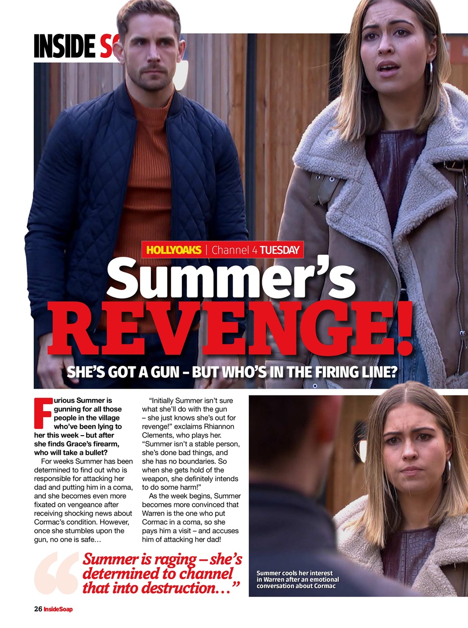 Inside Soap Preview Pages