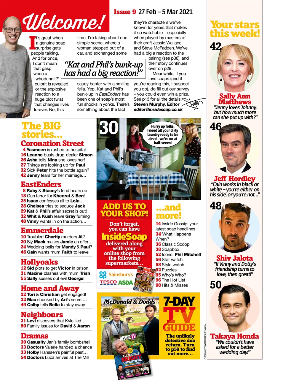 Inside Soap Preview Pages