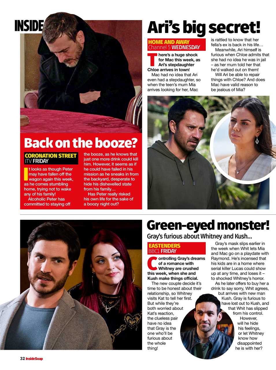 Inside Soap Preview Pages