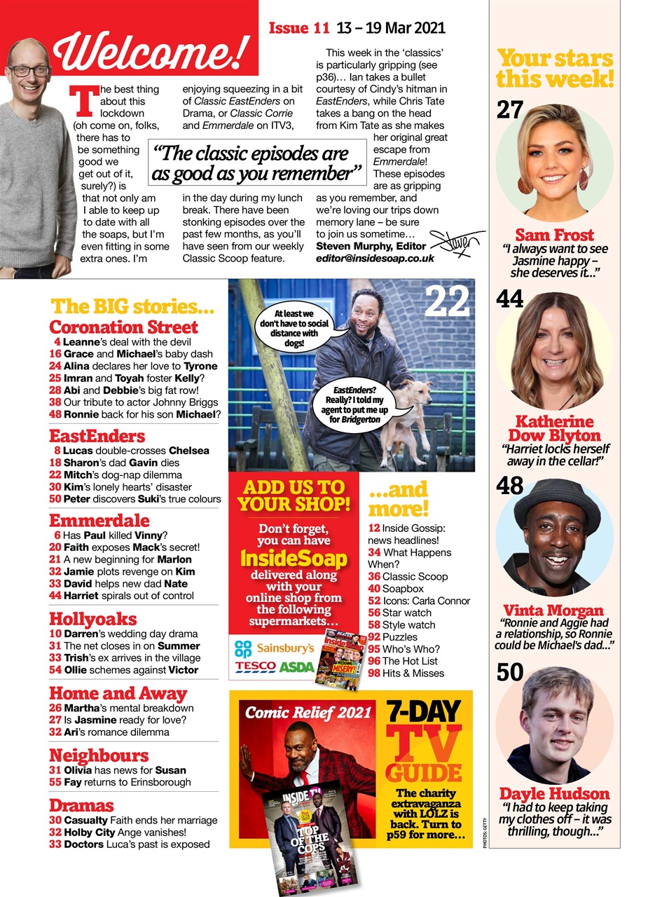 Inside Soap Preview Pages