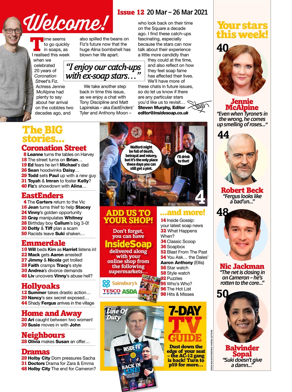Inside Soap Preview Pages