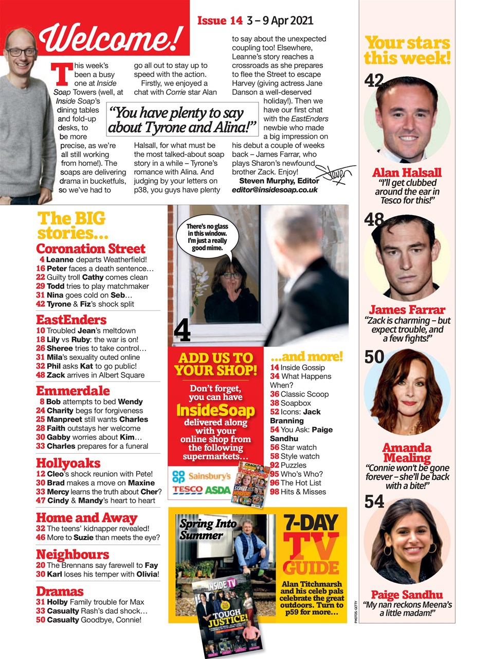 Inside Soap Preview Pages