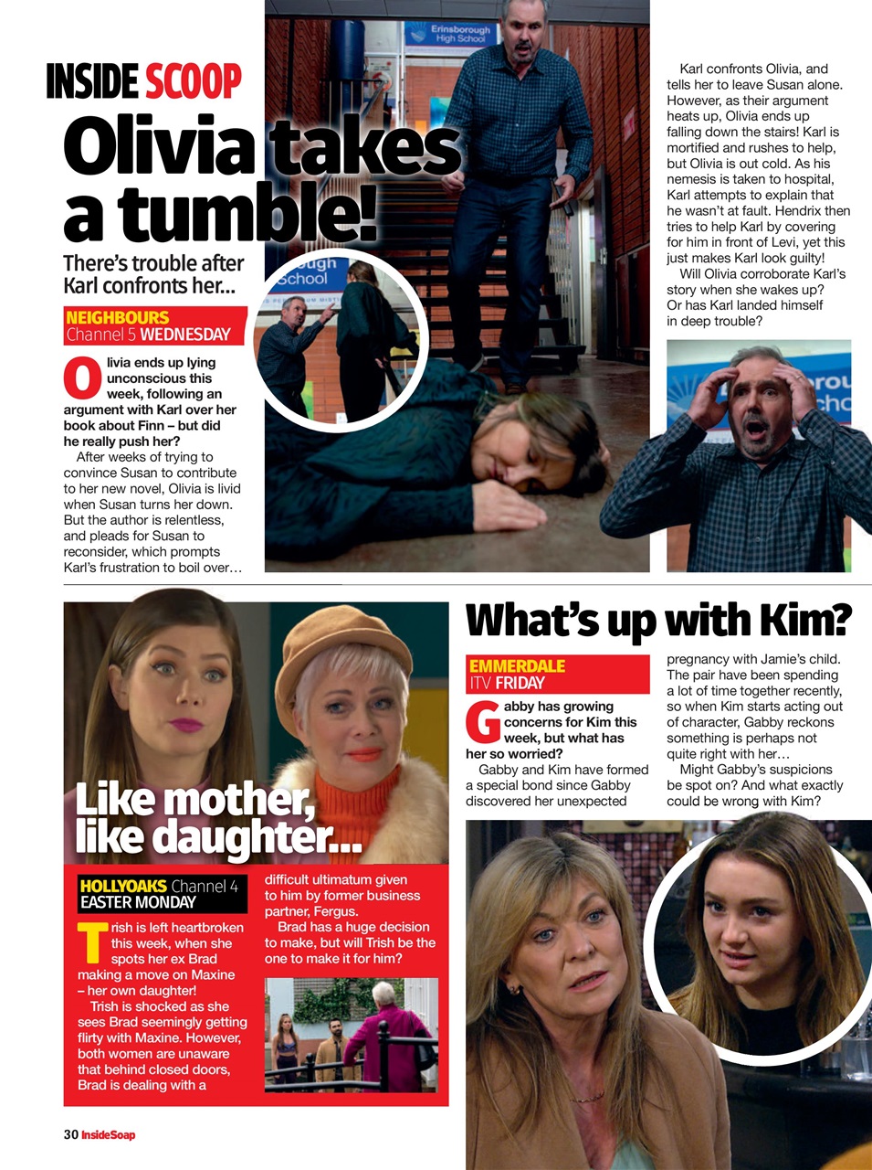 Inside Soap Preview Pages