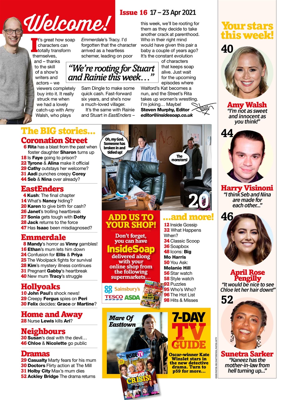 Inside Soap Preview Pages