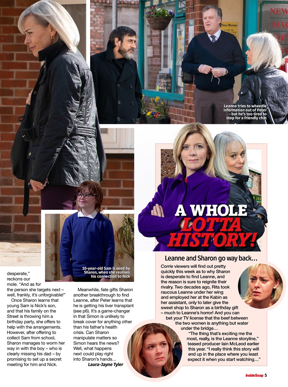 Inside Soap Preview Pages