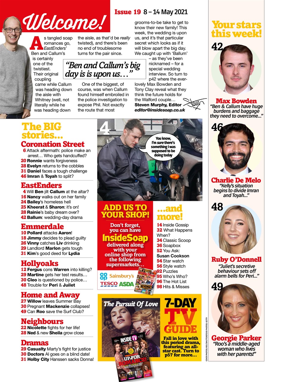 Inside Soap Preview Pages