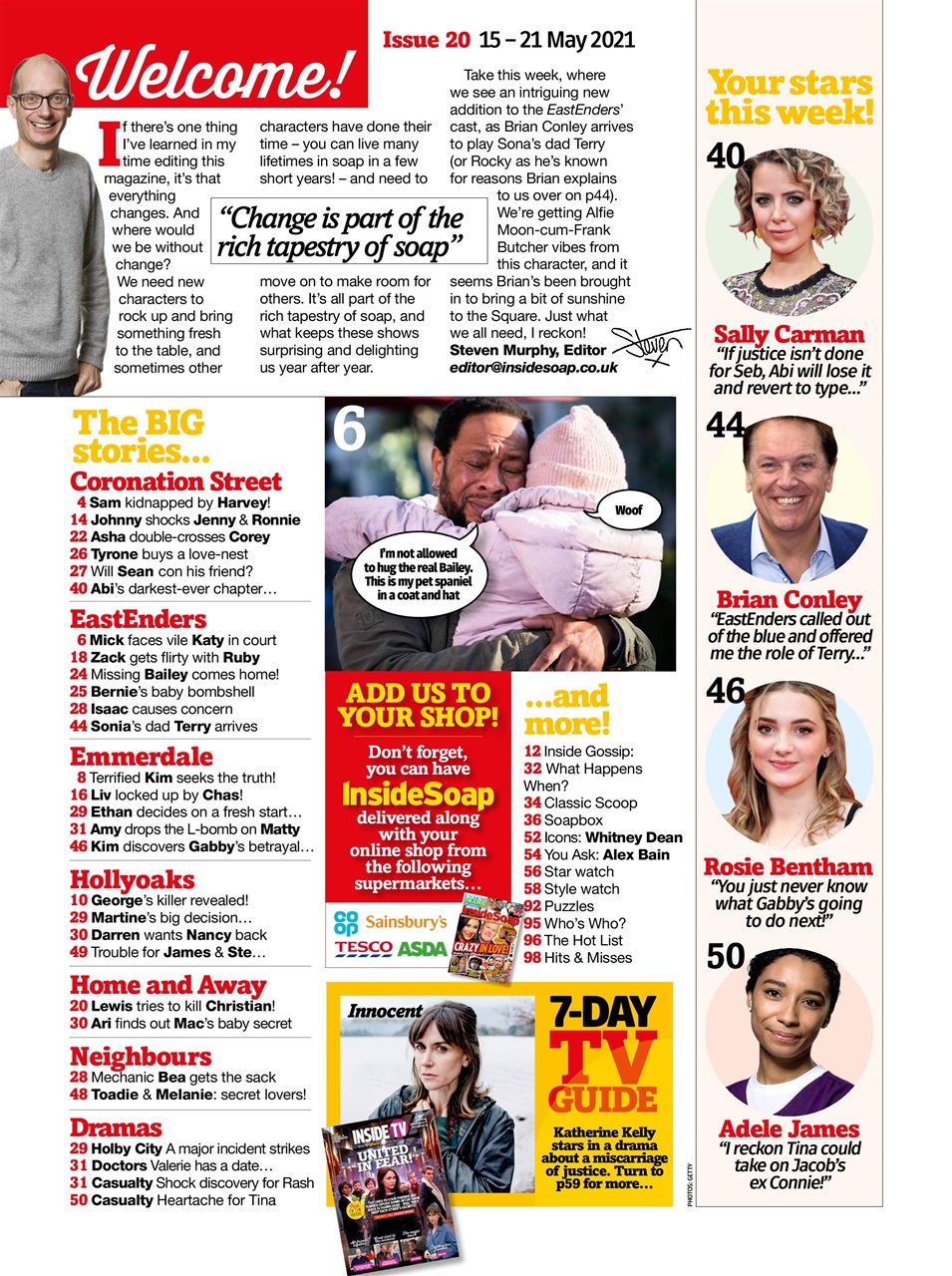 Inside Soap Preview Pages