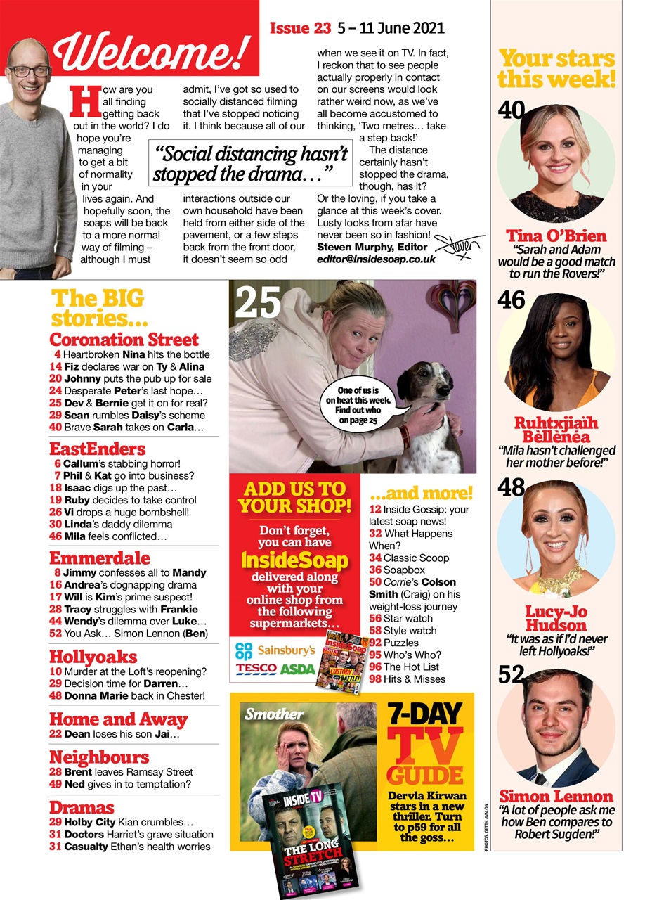 Inside Soap Preview Pages