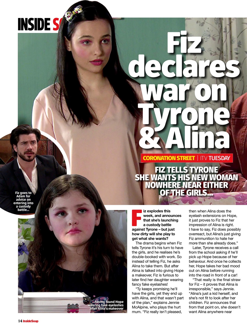 Inside Soap Preview Pages
