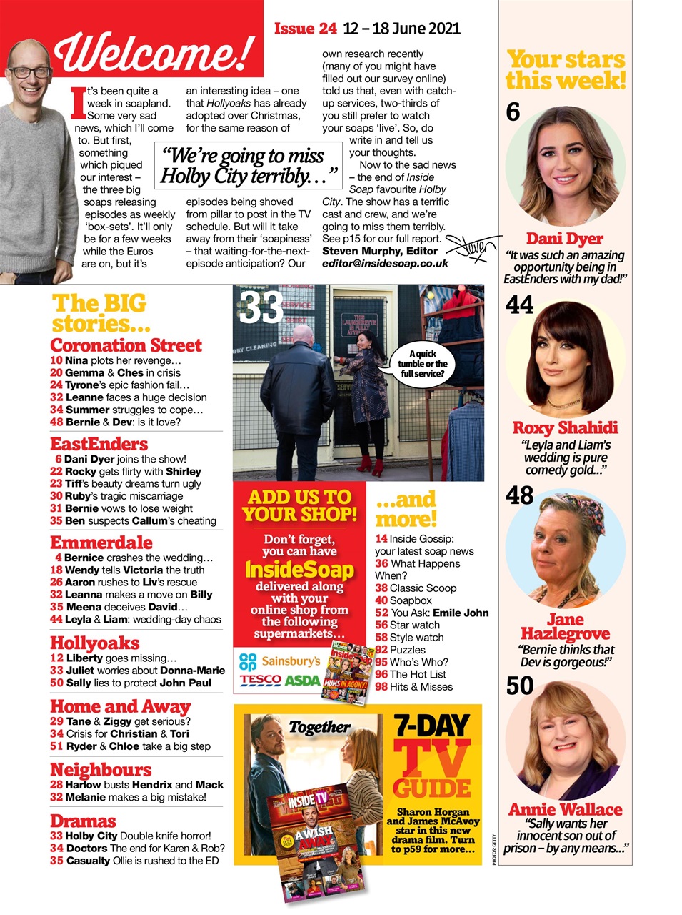 Inside Soap Preview Pages