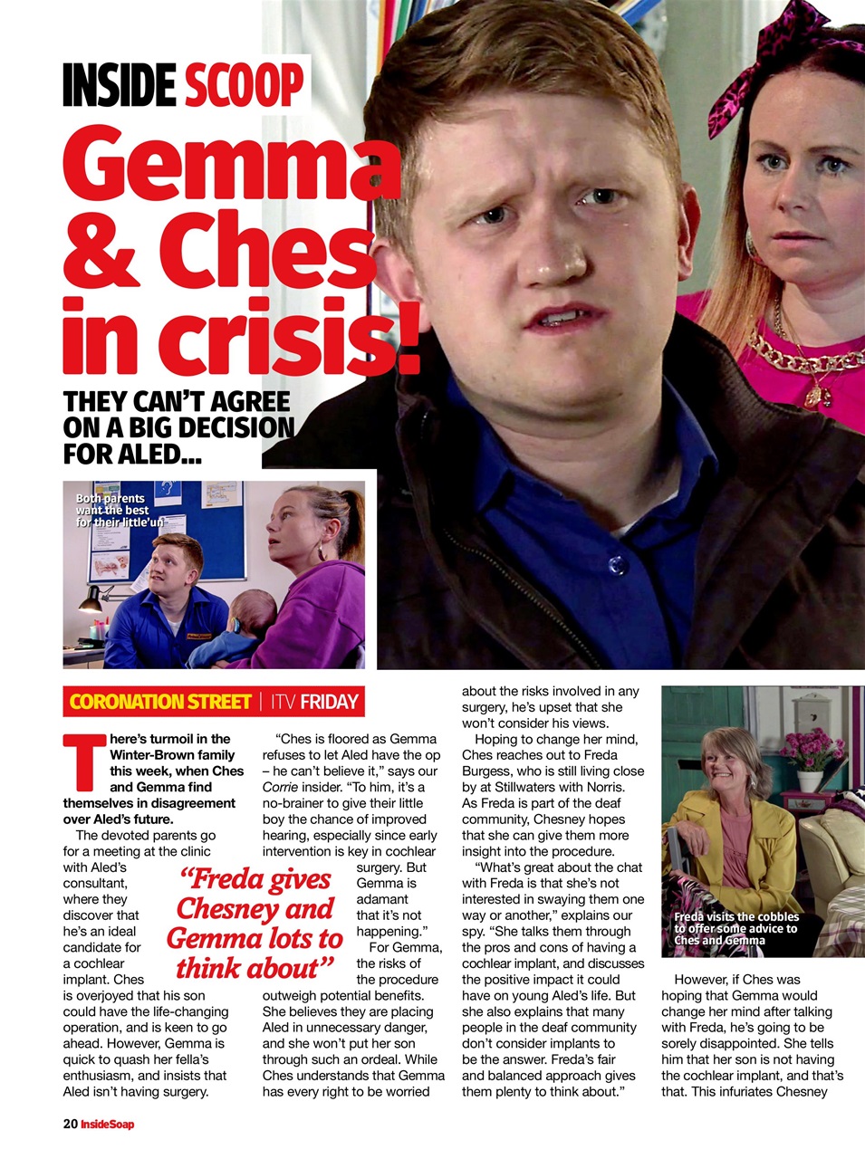 Inside Soap Preview Pages