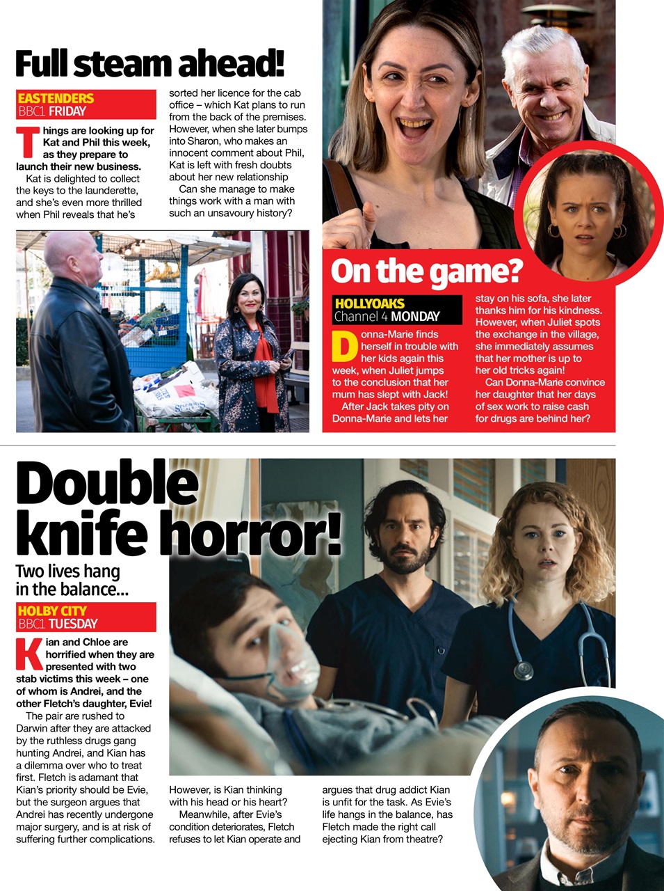 Inside Soap Preview Pages
