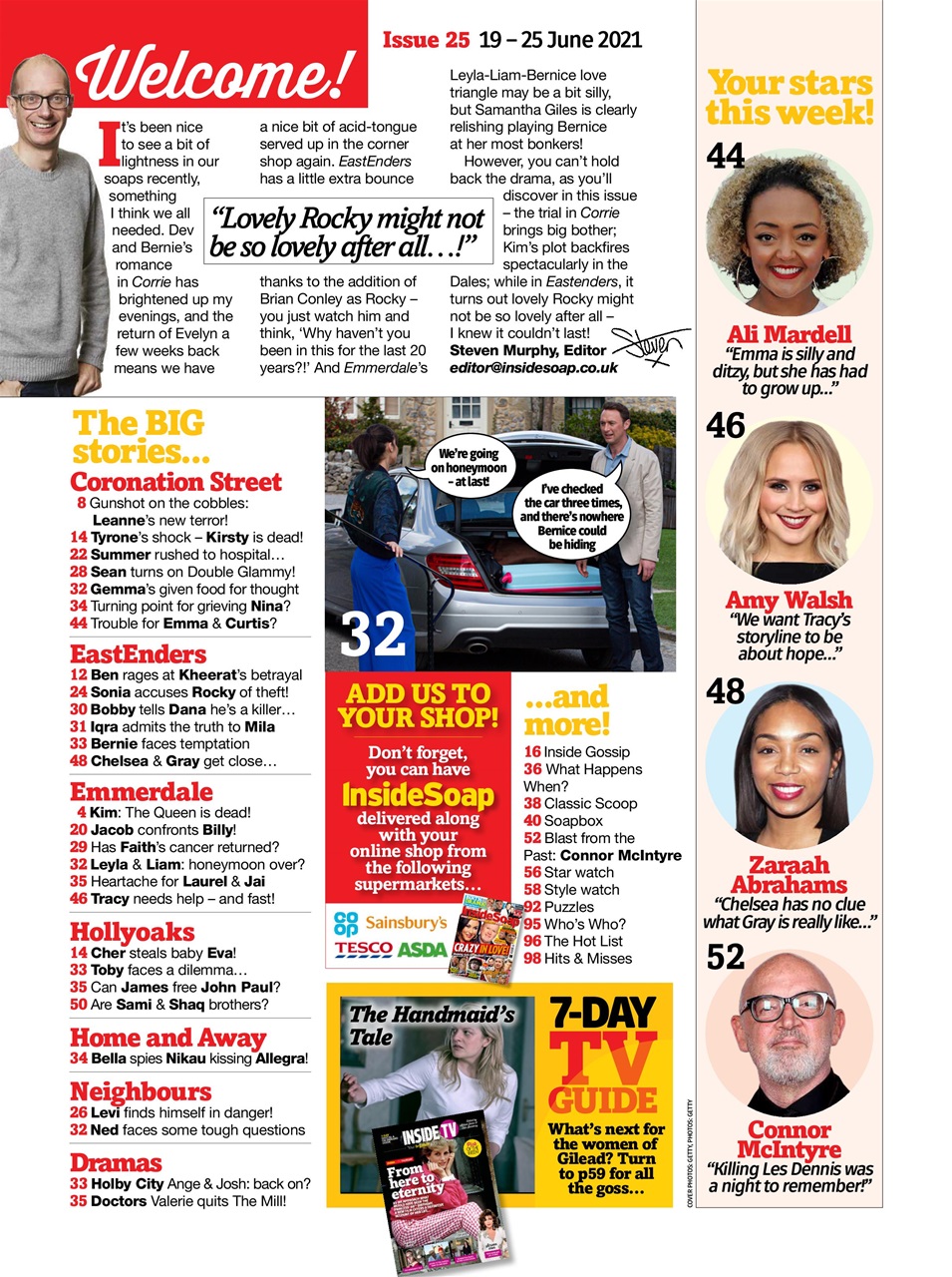 Inside Soap Preview Pages