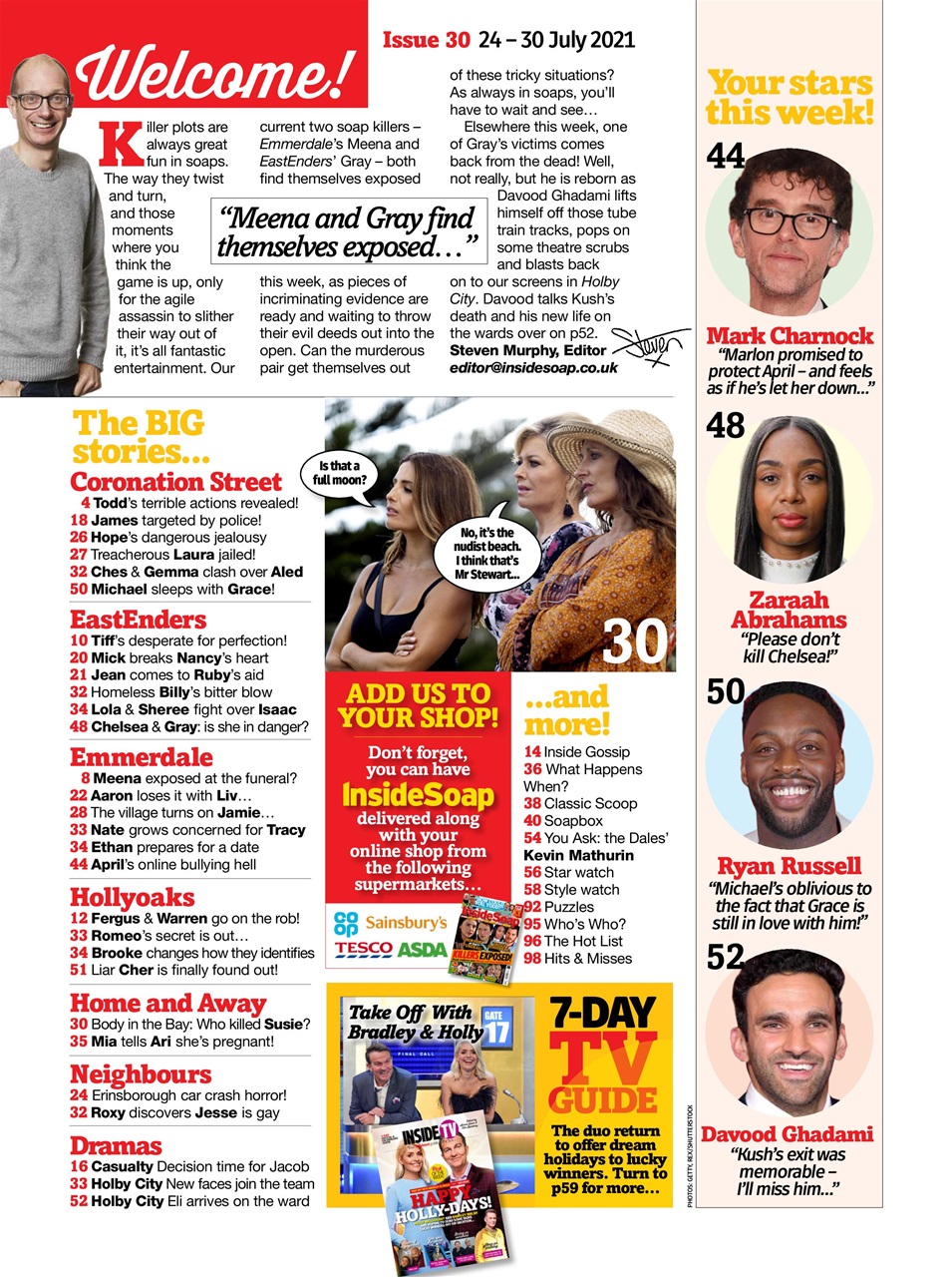 Inside Soap Preview Pages