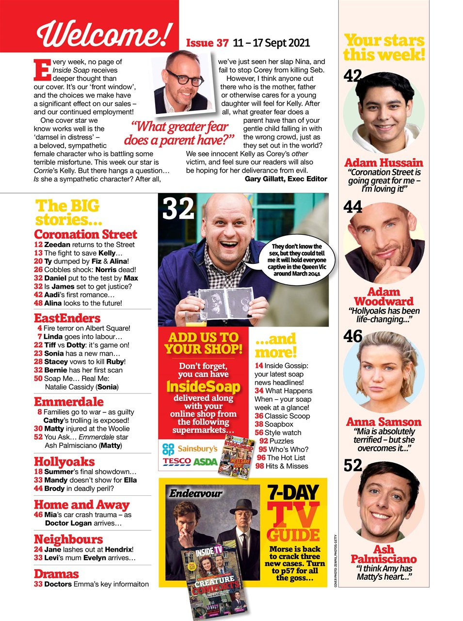 Inside Soap Preview Pages