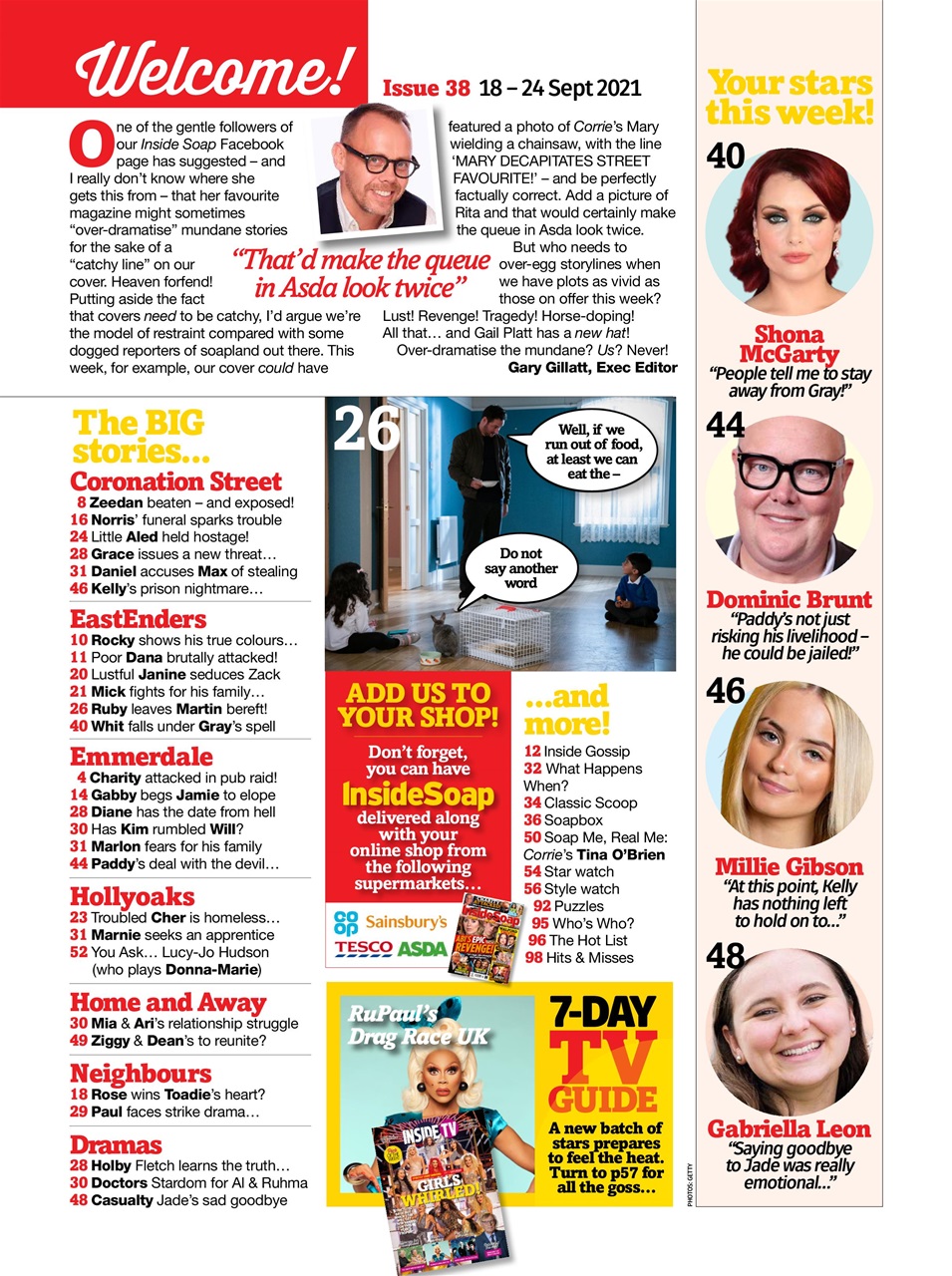 Inside Soap Preview Pages