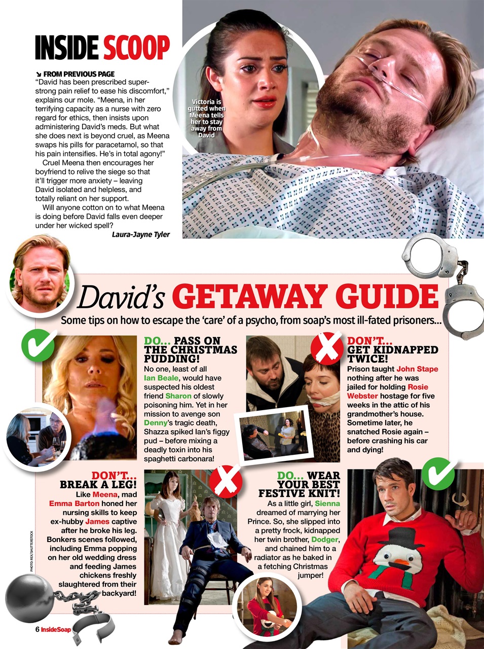 Inside Soap Preview Pages