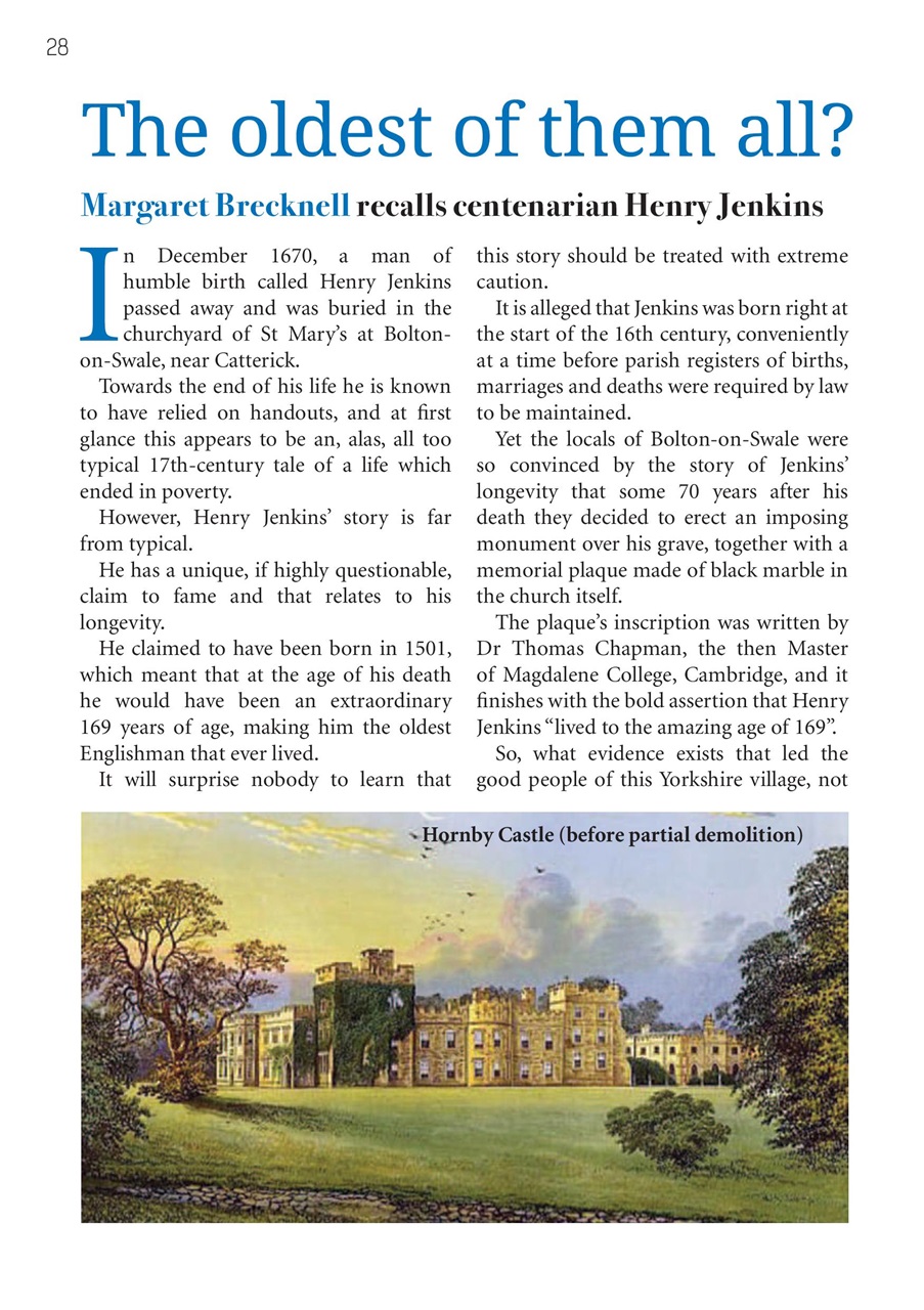 The Yorkshire Dalesman Preview Pages