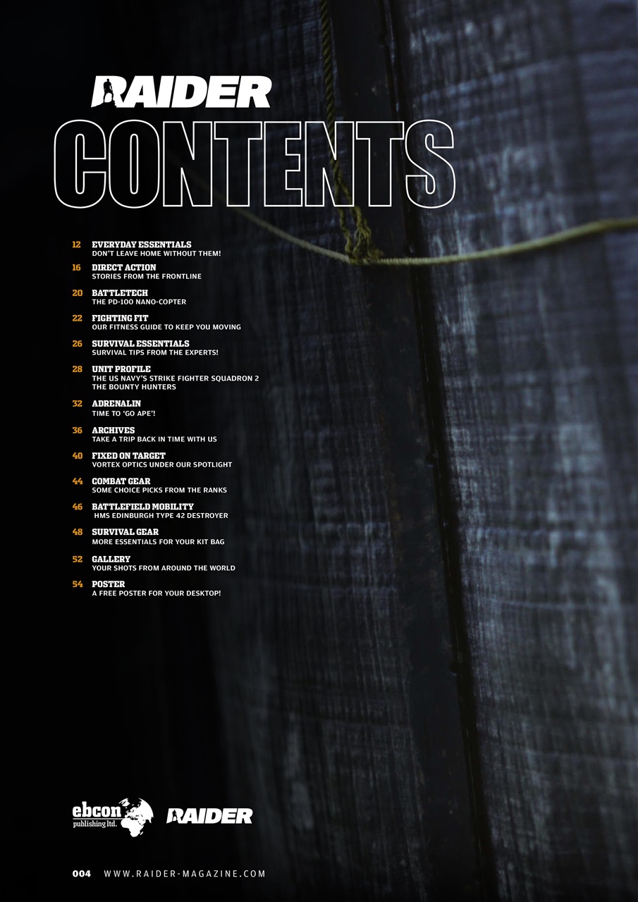 Raider Preview Pages