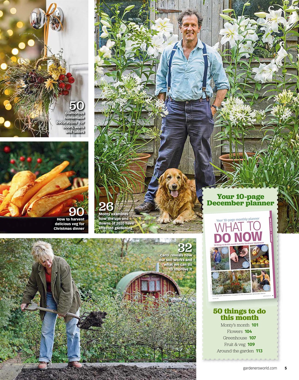 BBC Gardeners’ World Magazine Preview Pages