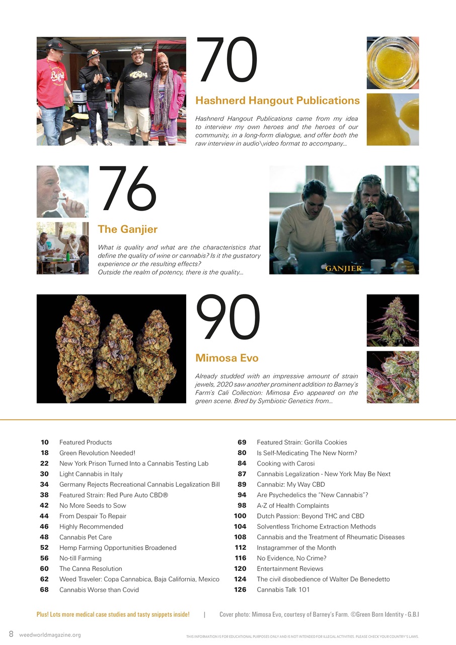 Weed World Preview Pages