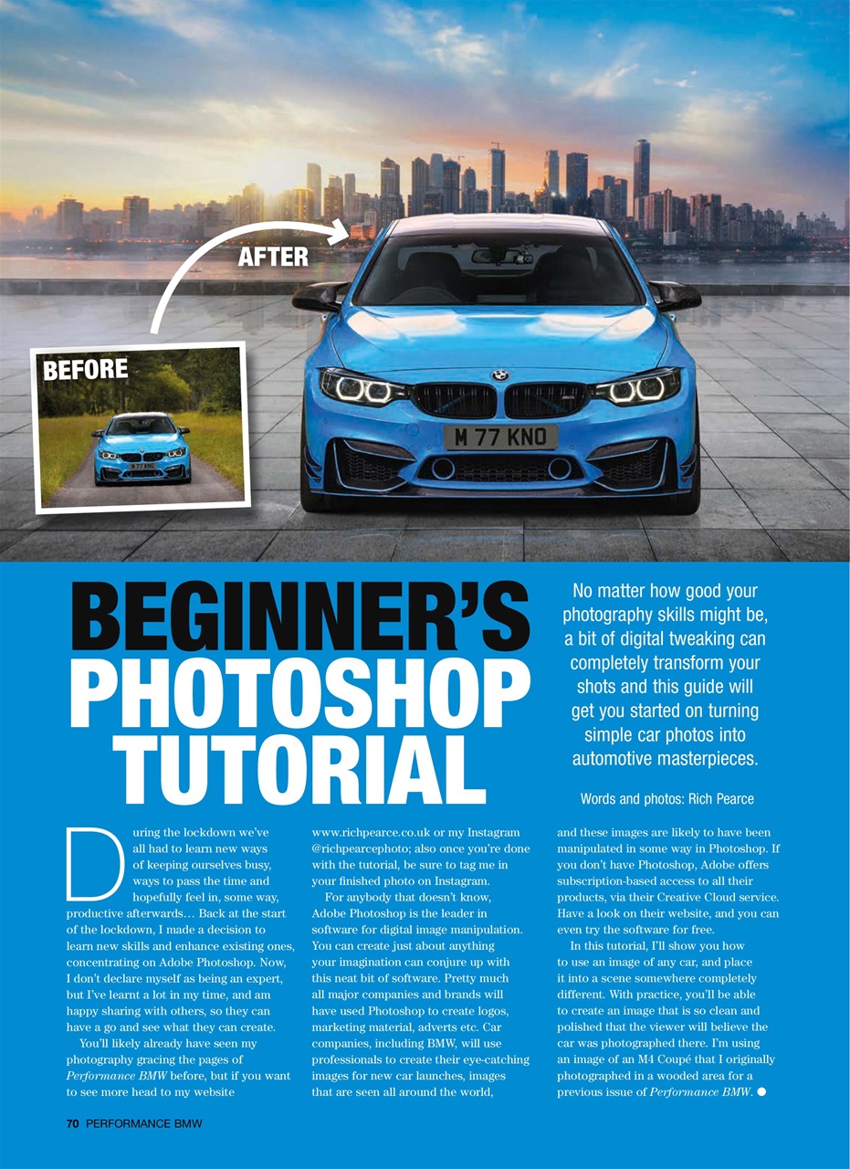 Performance BMW Preview Pages