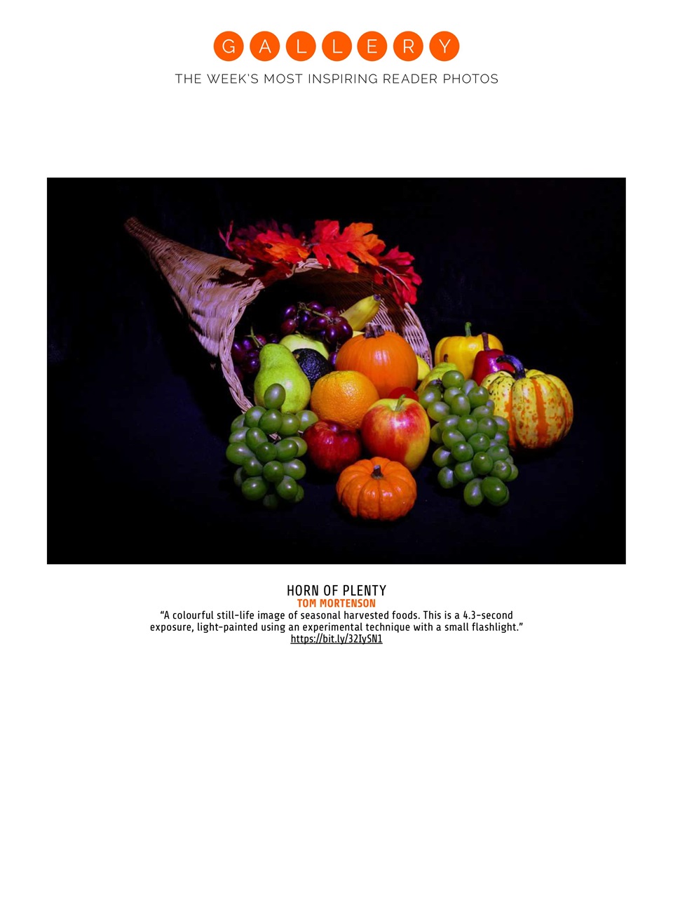 Photography Week Preview Pages