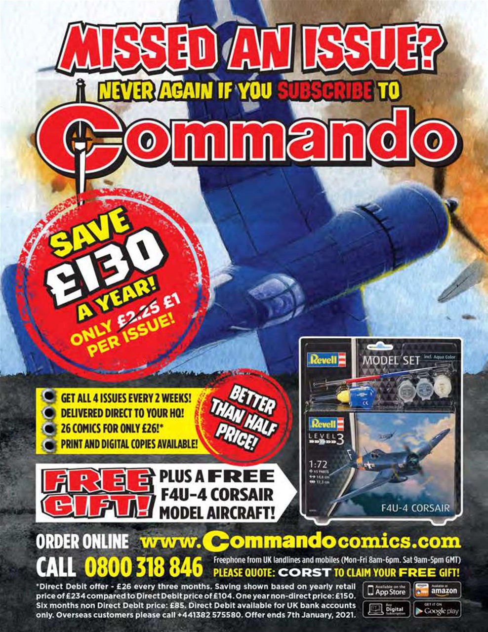Commando Preview Pages