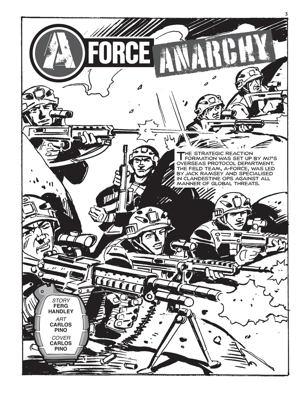 Commando Preview Pages