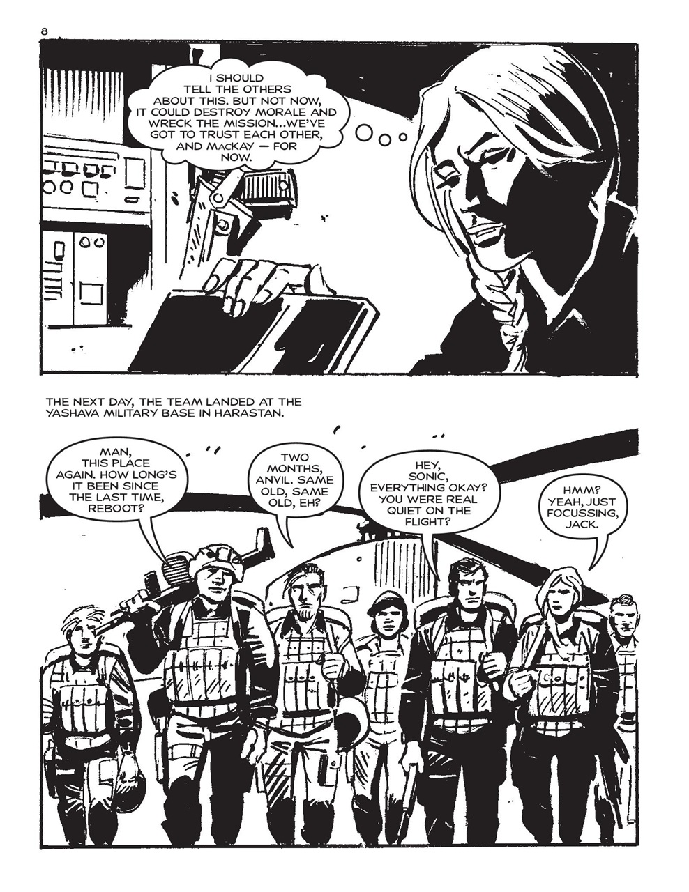 Commando Preview Pages