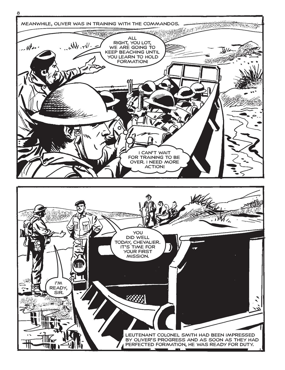Commando Preview Pages