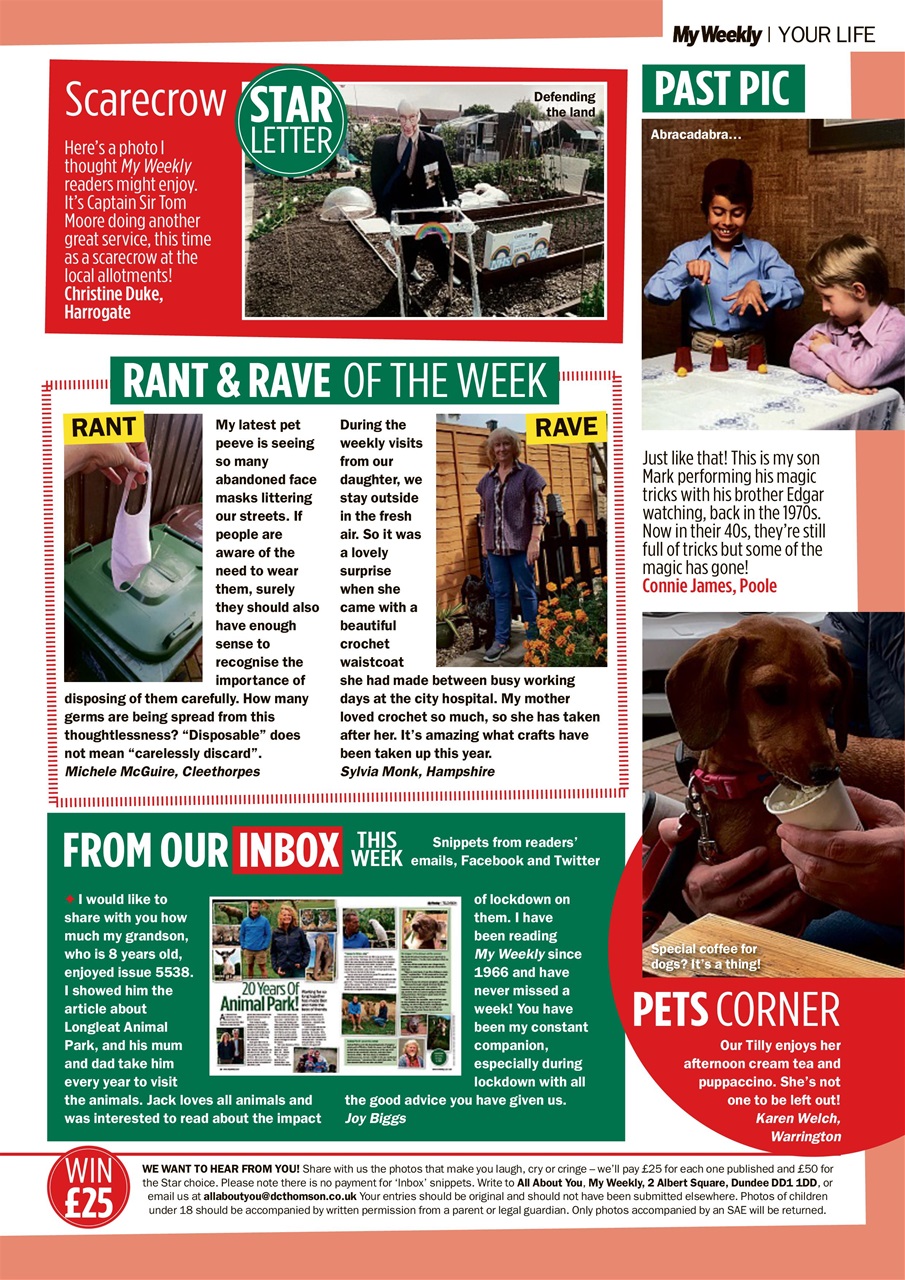 My Weekly Preview Pages