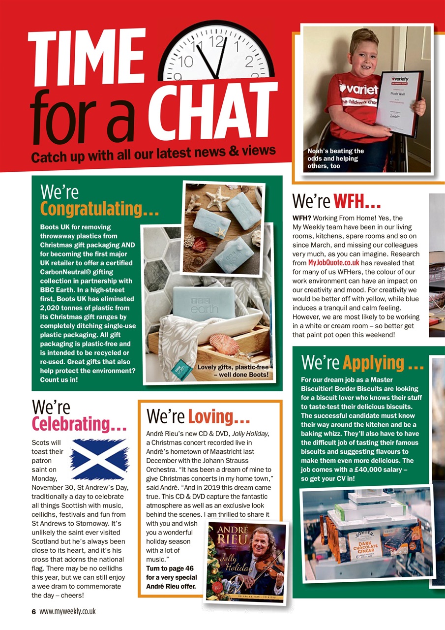 My Weekly Preview Pages