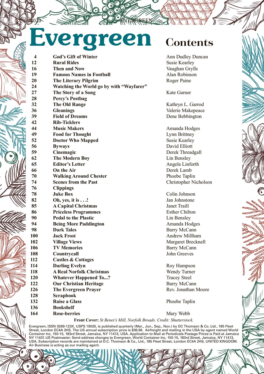 Evergreen Preview Pages