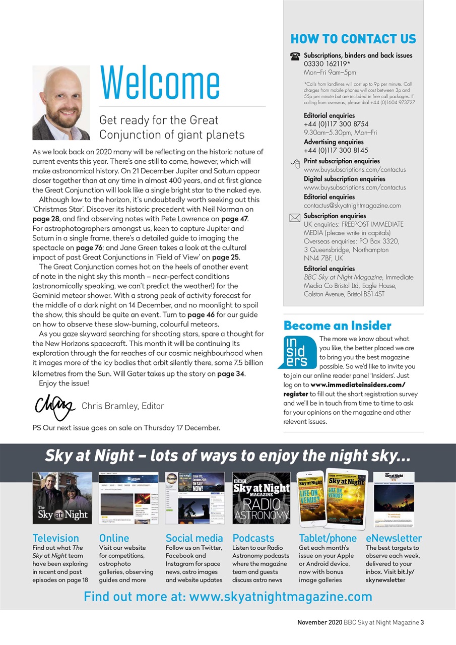 BBC Sky at Night Magazine Preview Pages