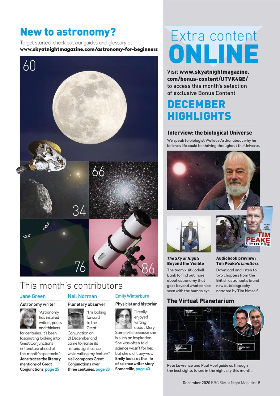 BBC Sky at Night Magazine Preview Pages