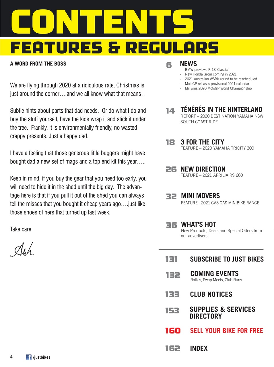 JUST BIKES Preview Pages