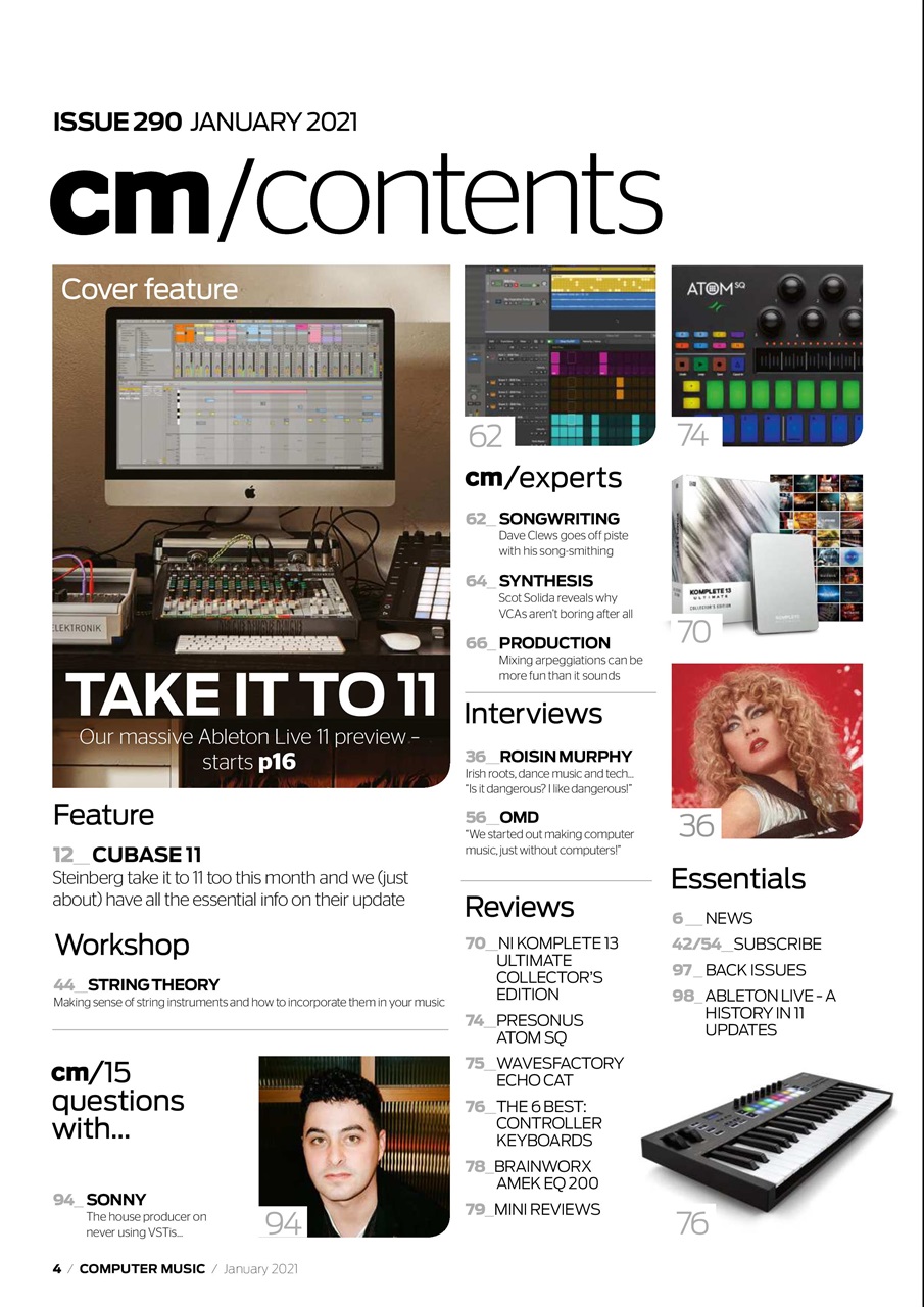 Computer Music Preview Pages