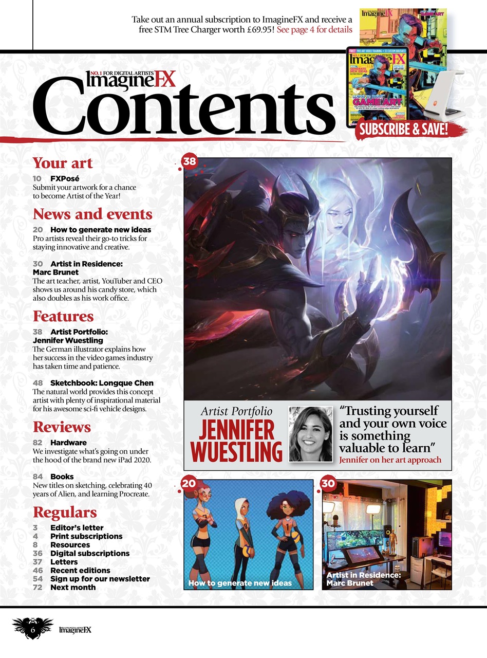 ImagineFX Preview Pages