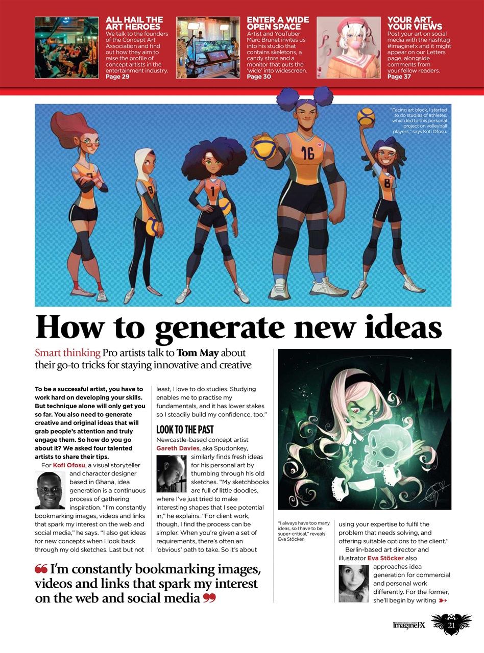 ImagineFX Preview Pages