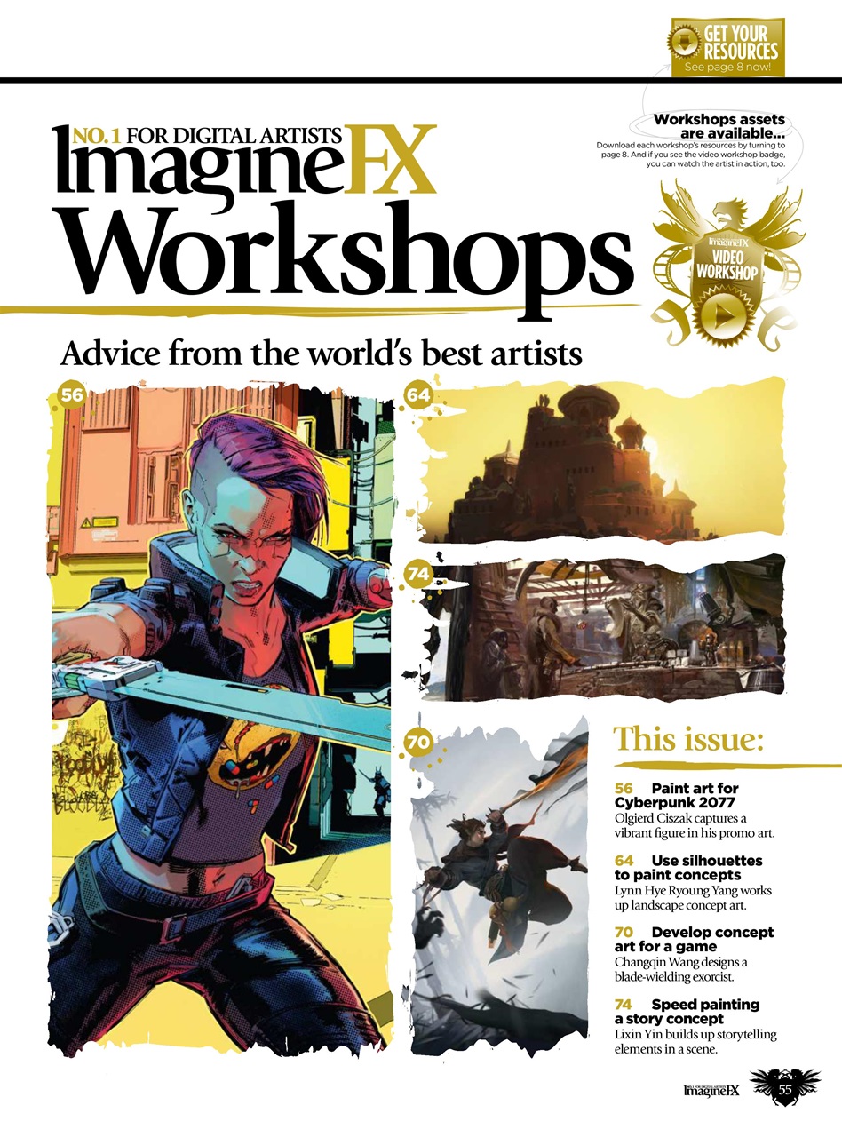 ImagineFX Preview Pages