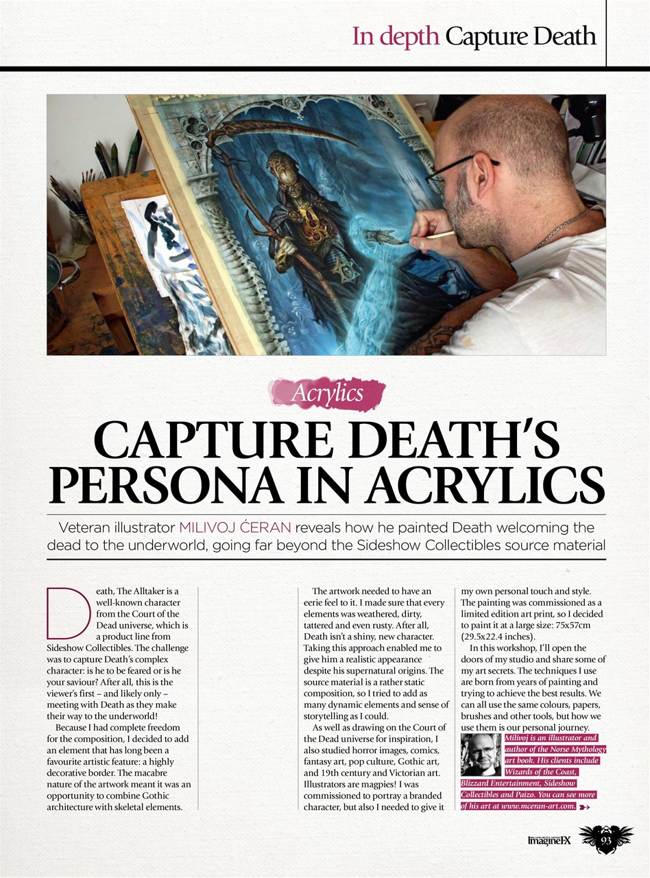 ImagineFX Preview Pages