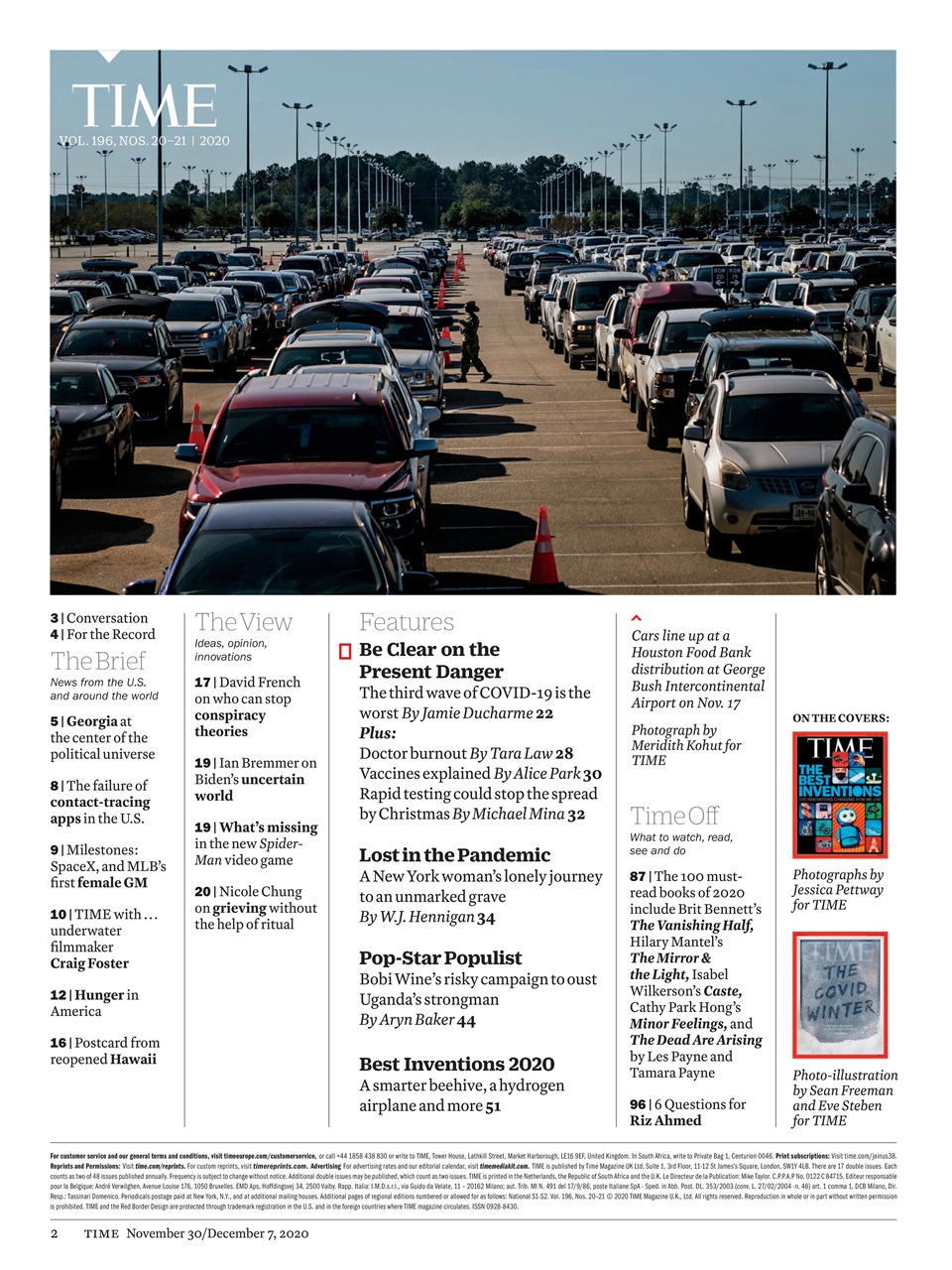 TIME Magazine Europe Preview Pages