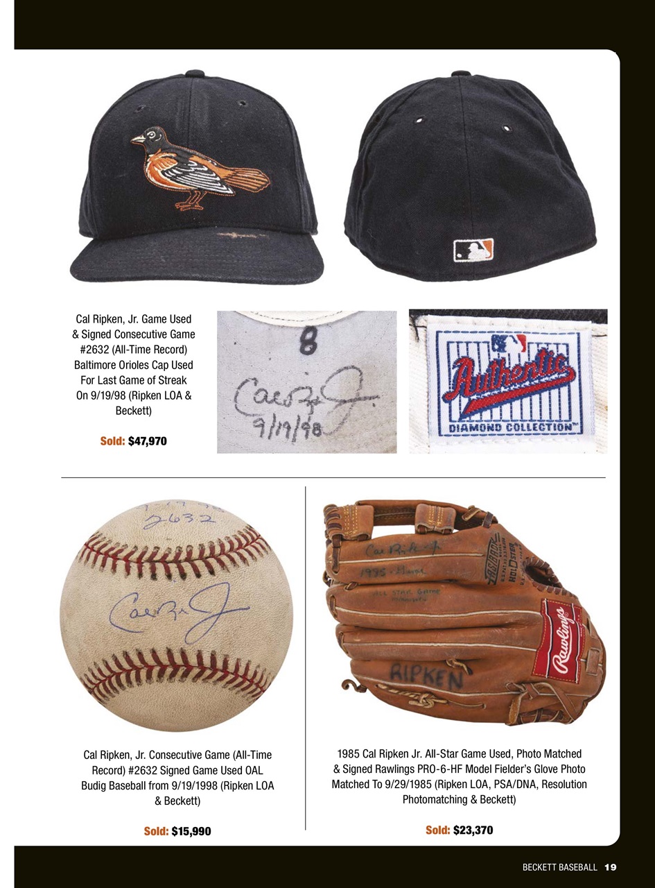 Beckett Baseball Magazine Preview Pages