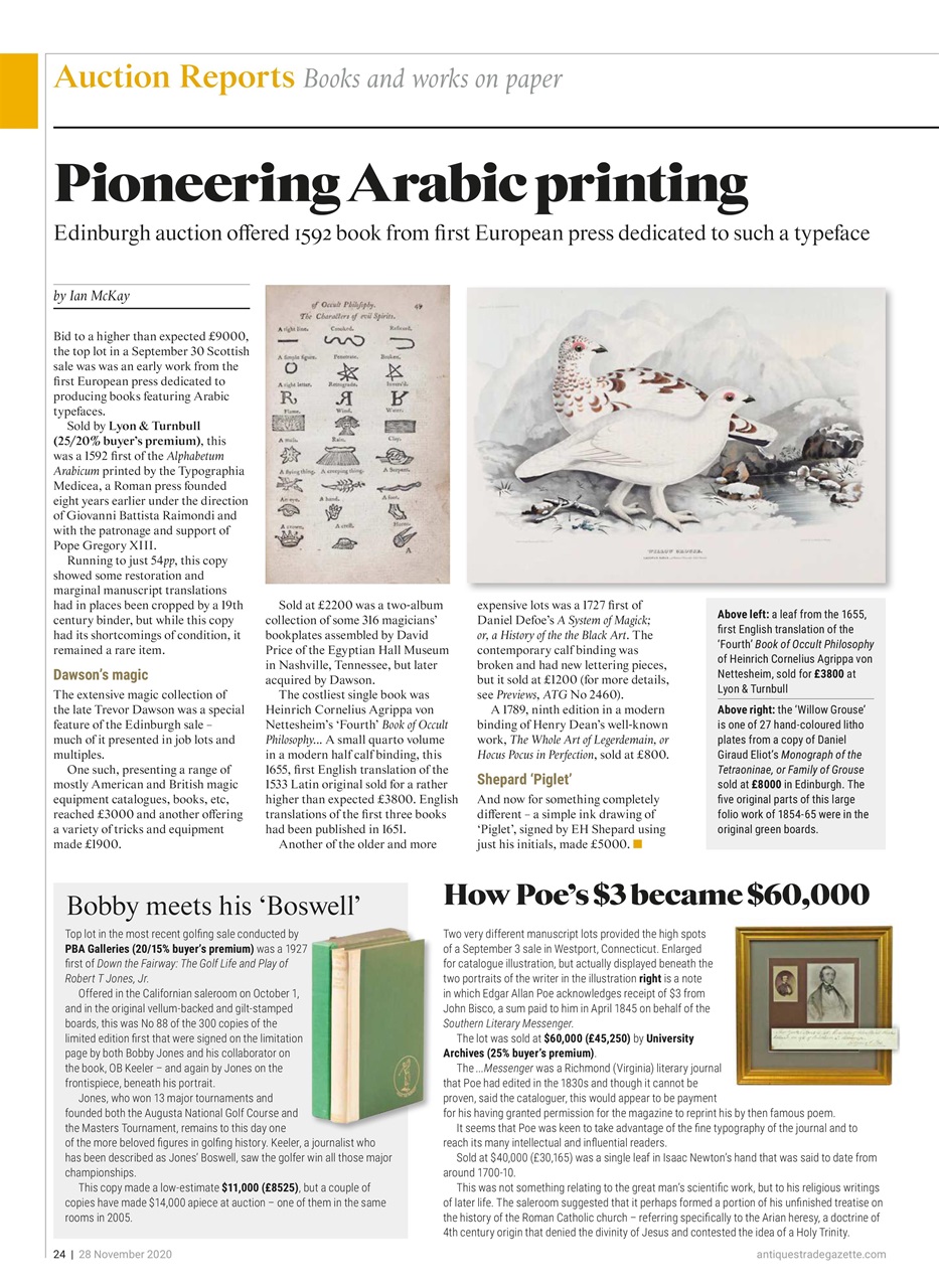 Antiques Trade Gazette Preview Pages