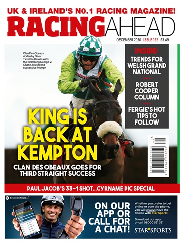 Racing Ahead issue December 2020