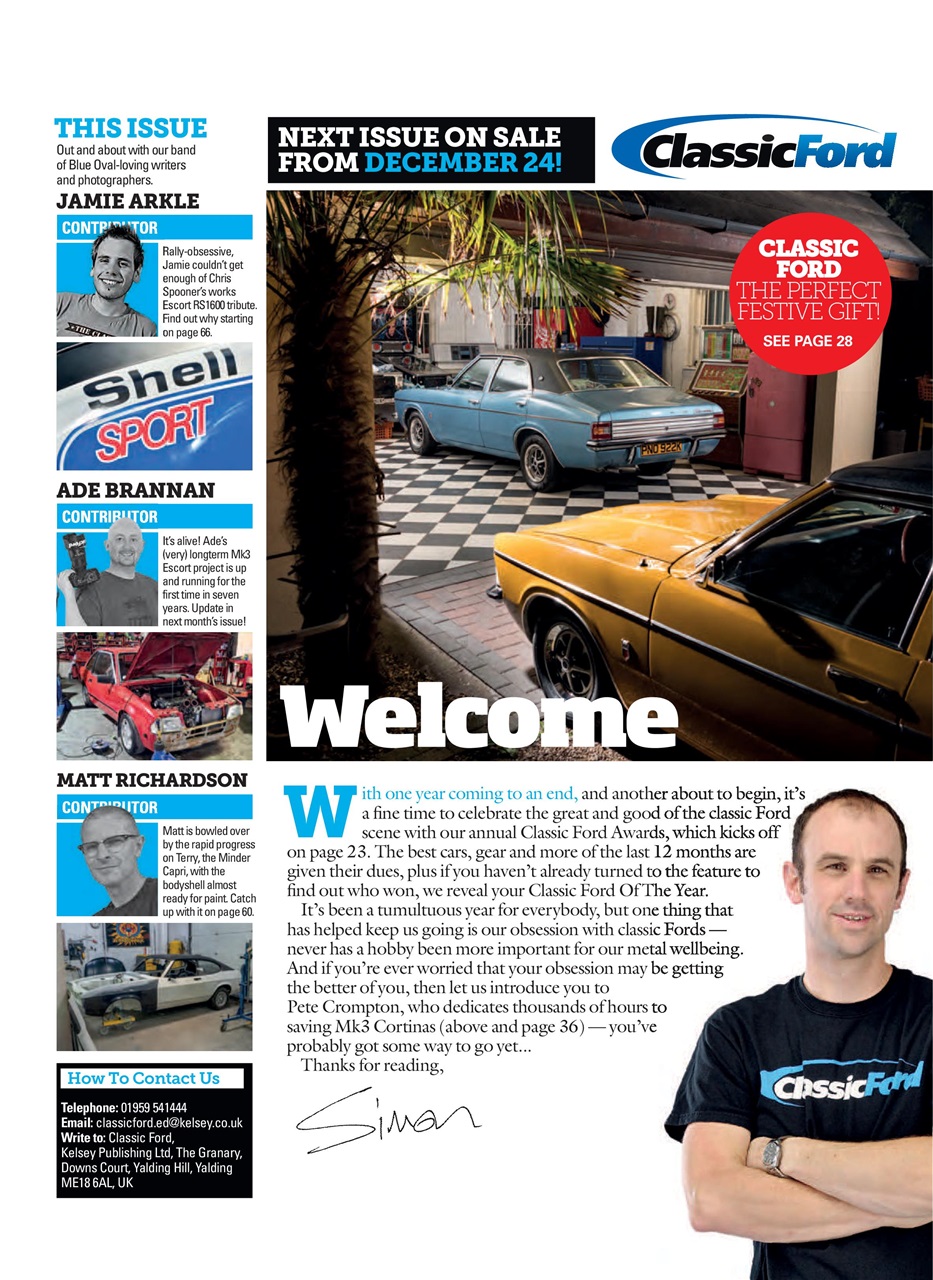 Classic Ford Preview Pages