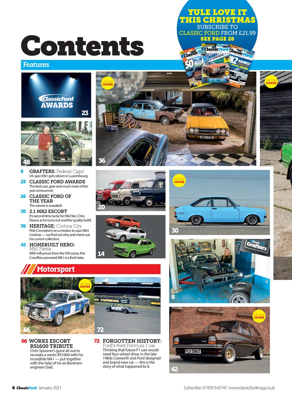 Classic Ford Preview Pages